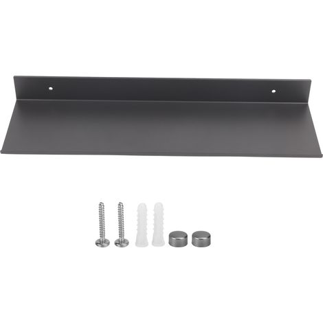Étagère murale de salle de bain en aluminium, 40 cm, rangement pour douche, accessoire organiseur pour salle de bain. (1/5)