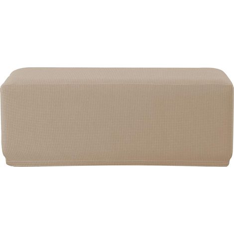 1 Housse De Pouf, Tissu Extensible Jacquard, Protection Contre Taches, Pour Salon Et Chambre (1/5)