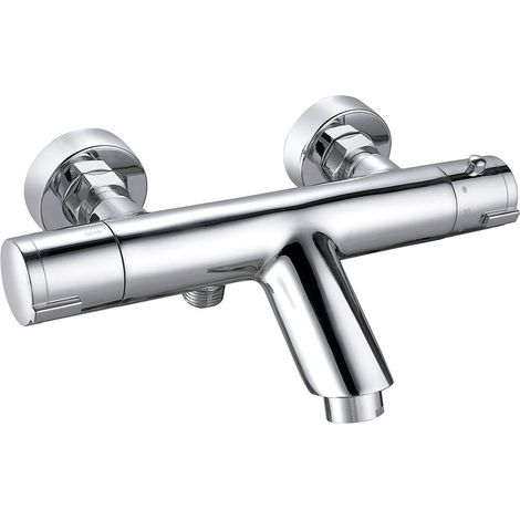 Robinet de baignoire thermostatique Artic chrome
