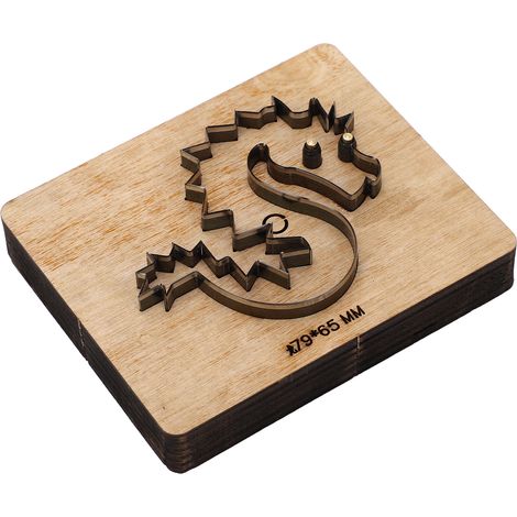 Jeu de 3 emporte-pièces cuir forme dragon, coupe rapide haute dureté, résistant à l'usure, matrice de découpe précise pour cuir. (1/5)