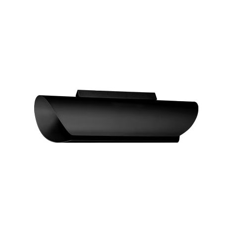 Plafoniera industriale nera Barbos 2xG9 8W Luminex