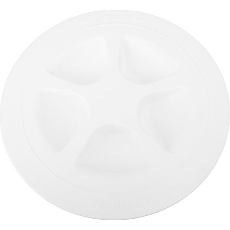 Ortviai Couvercle de cale rond 6 pouces en ABS blanc pour bateau, yacht et kayak (1/5)