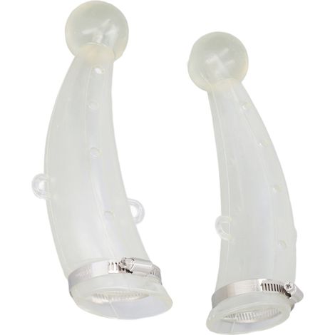 Housse de protection pour corne de vache, résistante à la chaleur, facile à porter et confortable, en gel de silice. (1/5)