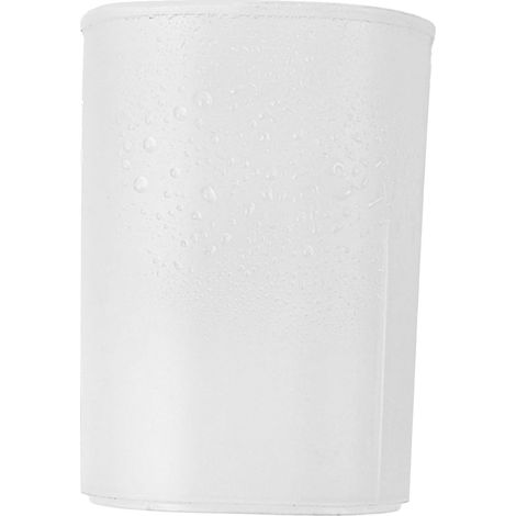 Porte-stylo transparent dépoli, porte-stylo multifonctionnel pour étudiants, boîte de rangement blanche simple pour fournitures scolaires (1/5)