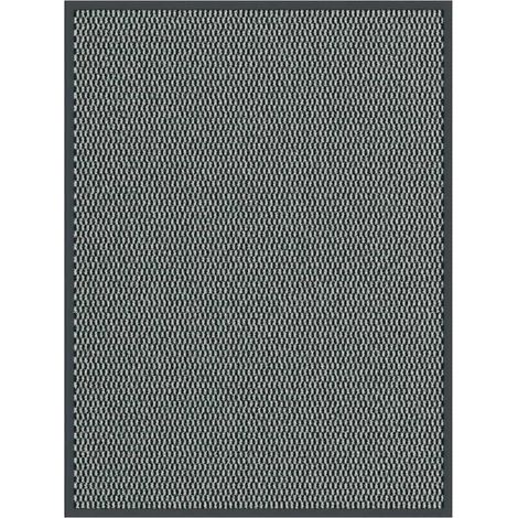 Zerbino flessibile antiscivolo per interni/esterni 80 x 120 cm polipropilene antracite 020058097
