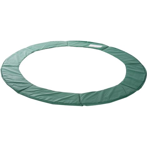 Trampolin Zubehör Set Randabdeckung, Sicherheitsnetz, Wetterplane, Für 8Ft-15Ft, Ø 305Cm, Grün