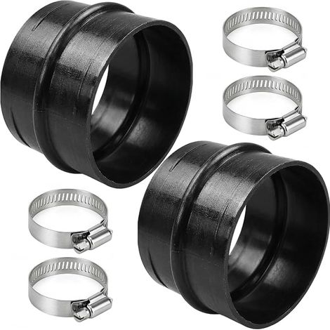 75mm Round Conduit Fittings, Stainless Steel Clamp (1/5)