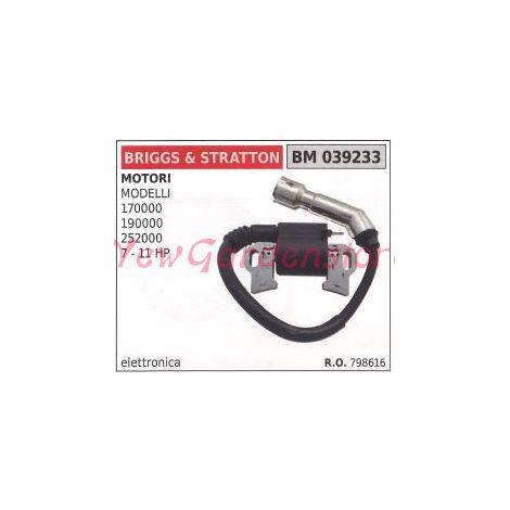 Bobina de encendido Briggs & stratton para motores modelos 170000 190000 252000 7 11 HP 039233