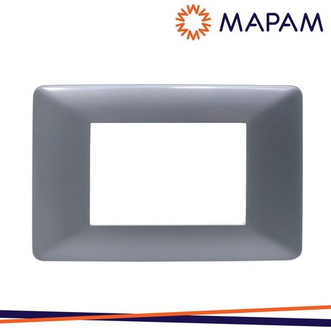 PLACCA METALLO T2 6803-7 GRIGIO CHIARO METALLO (1/3)