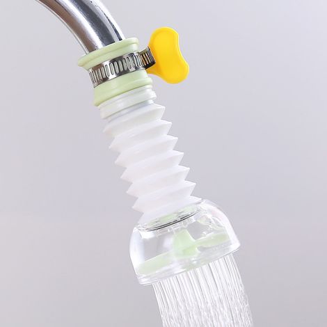Robinet De Cuisine - Embout Pivotant Anti-Éclaboussure - Économiseur D'eau À Jet Réglable - Pour Lavabo Standard - 1 Pièce (1/5)