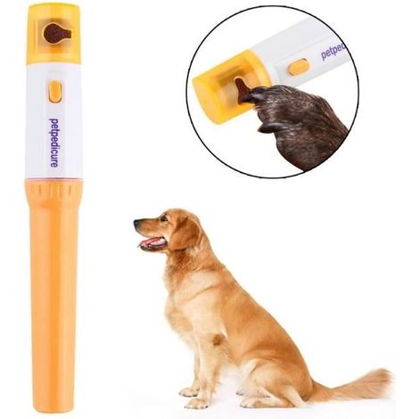 Coupe-ongles pour chien chat Orange (1/4)