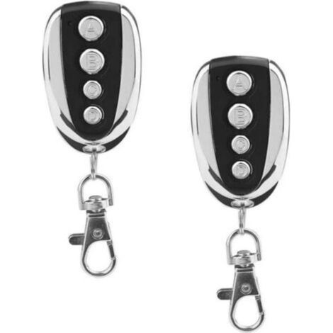 Télécommande sans fil UlisemDoor 433,9 MHz, clé clone universelle 433,9 MHz, 4 boutons, pour ouvre-porte de garage (1/4)