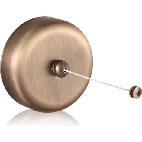 Stendibiancheria retrattile in acciaio inox 304, resistente, per interni, da parete, ideale per la doccia o la lavanderia (bronzo). (1/5)