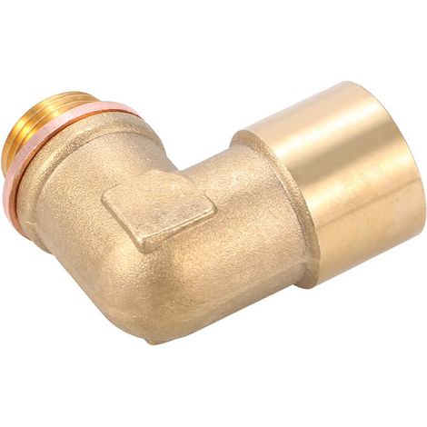 Câble d'extension de capteur d'oxygène Connecteur de capteur d'oxygène en laiton Connecteur de capteur de voiture universel Pièces de modification de voiture 90 degrés M18x1.5 (1/5)
