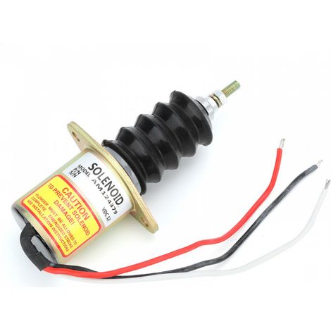 Kit de remplacement de l'électrovanne d'arrêt 12V pour moteur diesel AM124379 (1/5)