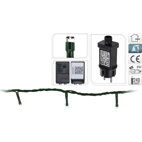 LUZ LED 240 LUCES LUZ MULTICOL (1/4)