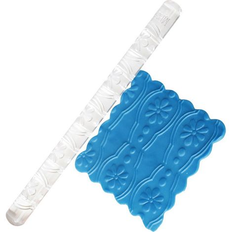 Rouleau à pâtisserie acrylique de haute qualité, rouleau à fondant et pâte à modeler, outil DIY pour gâteau 08 (1/5)