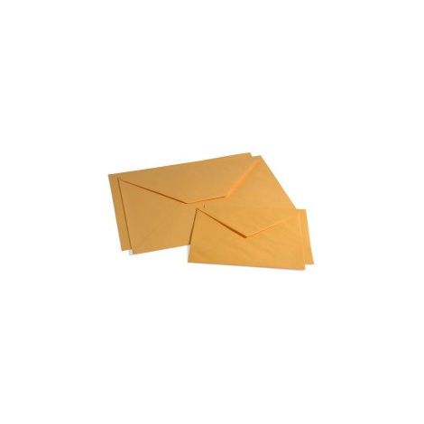 Pigna Umschläge Gelb Post Spitzschnitt 22,9x32,4 Cm 80 G/m² Pk250