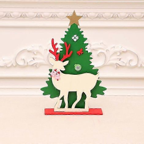 Décorations de Noël à faire soi-même : sapin, cadeau pour enfants, décorations de fenêtre, décorations de table, décorations de sapin de Noël, cerf (1/5)
