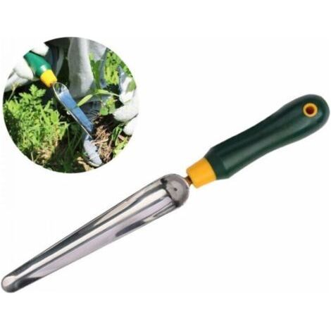 Weed shovel, stainless steel weed shovel with plastic handle, made of high quality steel, corrosion resistant, effective weed control, in vr (1/5)