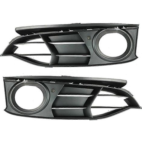 paire de grilles de protection pour feux antibrouillard avant (gauche + droite) 51117293797 51117293798 pour BMW Série 3 GT F34 2013-2016 (1/5)