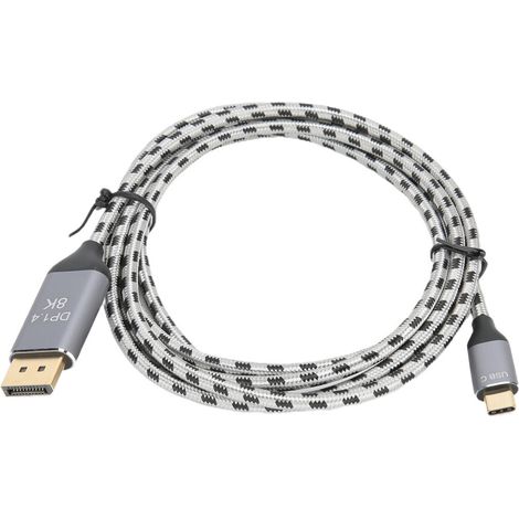 Ce câble est conforme à la norme DisplayPort 1.4, prend en charge la résolution 8K et la compression du flux d'affichage, dispose d'une conception à triple blindage et étend la prise en charge de l'af (1/4)