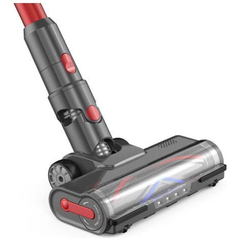 Brosse pour Dyson V7 V8 V10 V11 V15, Tete Balai Dyson avec Brosse Turbo et Brosse Velours Douce, 4LED et Verrou de Gâchette, Accessoire Dyson pour Moquette, Parquets (1/4)