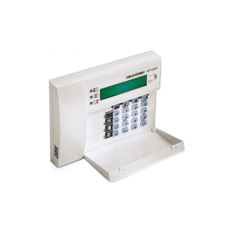 KP100D - Tastiera con display LCD 2 righe x 16 caratteri. Compatibile con centrali MP106, MP110 e scheda DK21S.