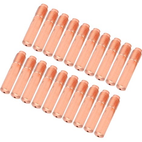 20 Stück Schweißkontaktdüsen 000068 Passend für Miller Millermatic M‑10 M‑15 M‑25 M‑40 M‑100 M‑150 (1/5)