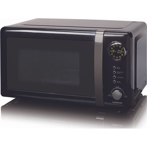 MELISSA Mikrowelle elektronisch 20 L 700W Schwarz