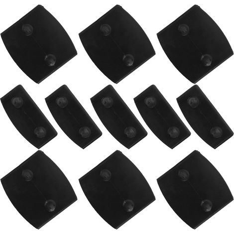 INOOMP Supports en Plastique pour Barandilles de Came 36 Pièces (1/5)