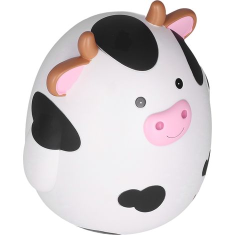 Tirelire vache mignonne - Décoration de bureau - Cadeau créatif pour enfants - Tirelire publicitaire en vinyle (1/5)