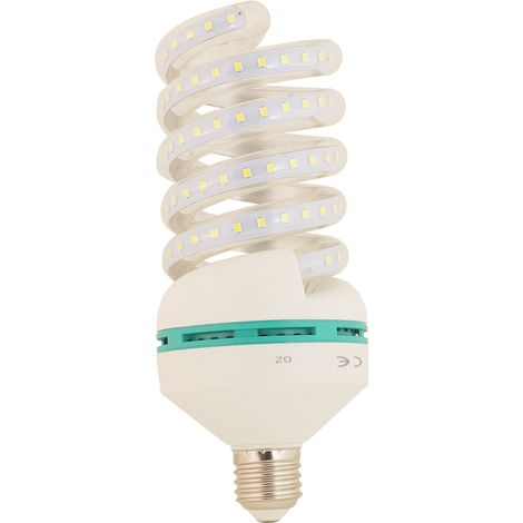 Lampadina led 18W smd luce FREDDA 6500k attacco E27 iris SPIRALE illuminazione (1/5)