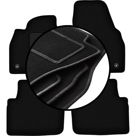 Komplettset Veloursmatten für: Skoda Kamiq Crossover (2019-)