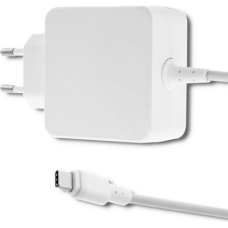 Qoltec Netzteil 45W 5-20V 2-3A USB Typ-C PD Weiß (1/5)