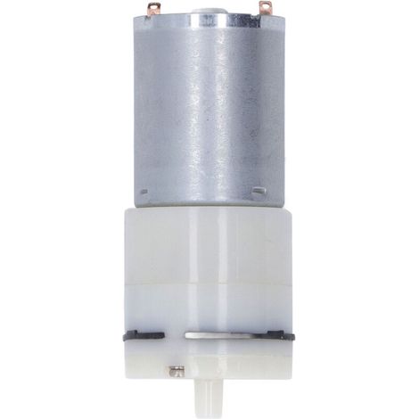 Elektrische Membranvakuumpumpe, 12 V DC, weiß