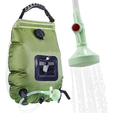 20l douche solaire Camping sac chauffant solaire douche de Camping sac de douche solaire (1/5)