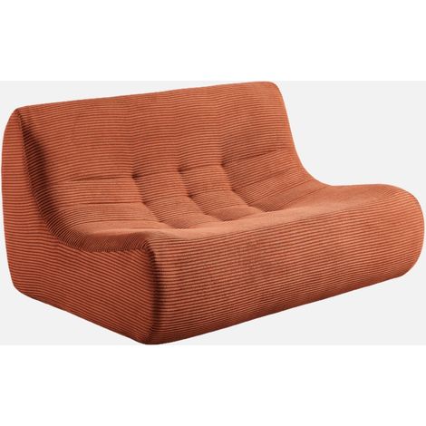 Sillón de pana gruesa, 2 plazas