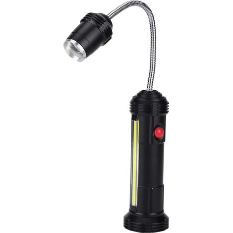 Aluminiumlegierung, USB-Ladefunktion, starker Magnet, LED-Arbeitsleuchte, COB-Notlampe, Taschenlampe für Innen- und Außenbeleuchtung, Camping, Zeltbeleuchtung, E39 (1/5)