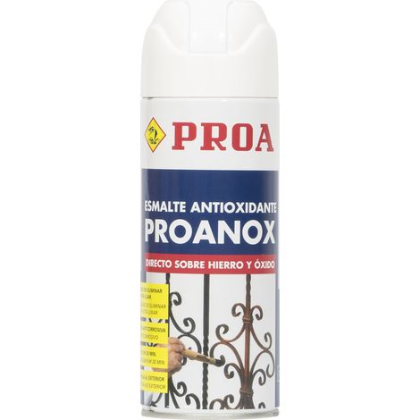 Spray directo sobre óxido proanox, Bermellón Ral 3001 0.4lts (1/5)