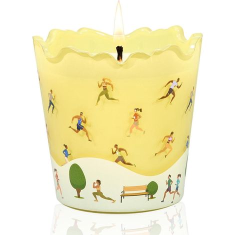 Duftkerze Gardenie-Jasmin im Glas, Sojawachs, 160g, 30 Std. Brenndauer