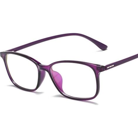 Lunettes,Filtre Anti lumière bleue, réduit la fatigue oculaire numérique, lunettes de jeu régulières pour ordinateur, - Type purple (1/4)
