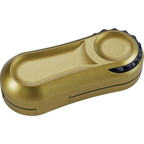 interBär 8114-010.01 Schnurdimmer  Gold   Schaltleistung (min.) 20 W Schaltleistung (max.) 200 W 1 S
