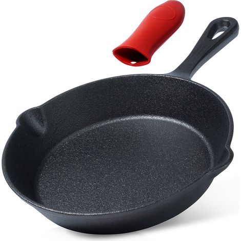 Sartén de hierro fundido con tapa de silicona CAST LINE 20 cm (1/5)