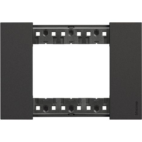BTicino Living NOW Placca nera 3 posti - KA4803KG