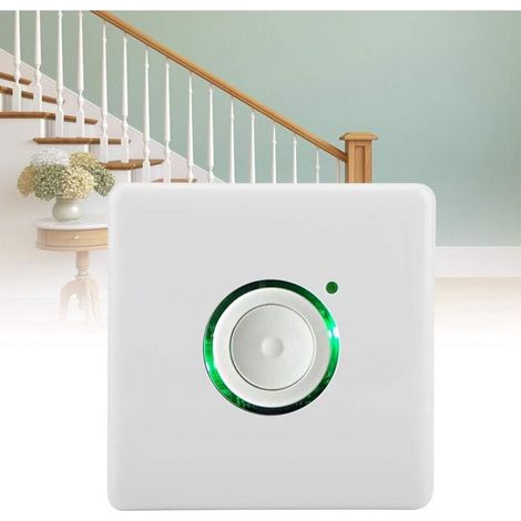 Temporizador, interruptor de cuenta regresiva de luz de pared con control táctil, temporizador de instalación expuesta con 16 tipos de duración de sincronización para luces (1/4)