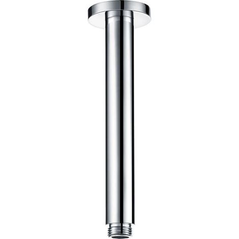 Signature Round Ceiling Mounted Shower Arm 180mm Length - Chrome (1/2)