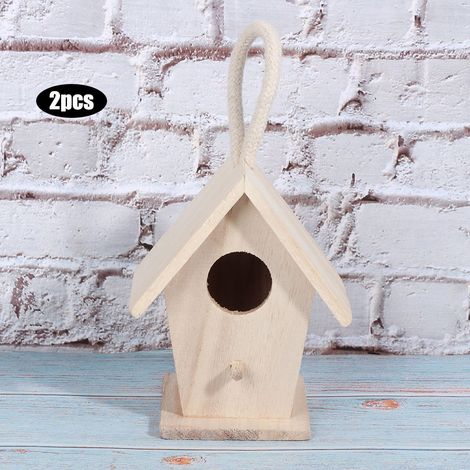 Stück Vogelhäuser aus Holz – Dekoratives Gartenhaus für Terrasse und Garten (1/5)