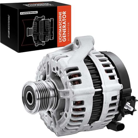 Generador alternador, diámetro de la polea 55 mm, voltaje 14 V, corriente de carga 150 A, compatible con Volvo, número de ranuras 5 (1/5)