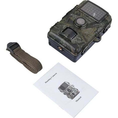 Caméra de chasse 12MP 19201080P IP66 étanche extérieure infrarouge Vision nocturne - Caméra de surveillance extérieur